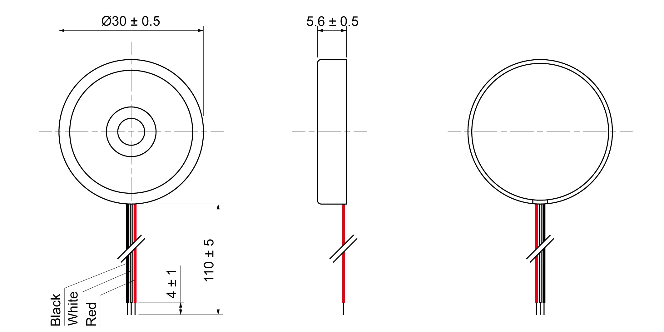 XPTF3055-40W Mechanical Drawing